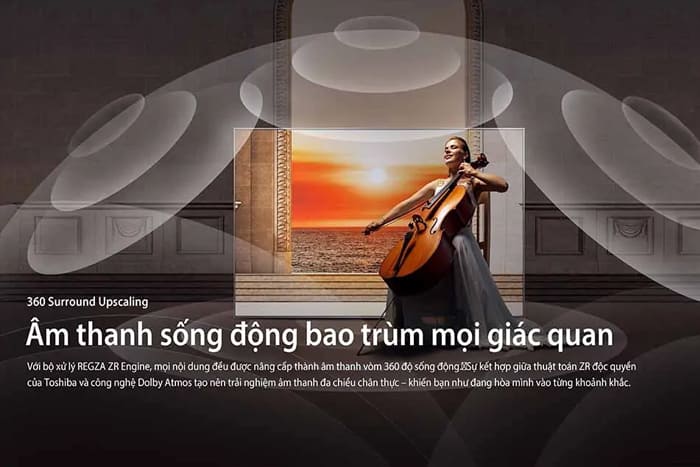 Smart Tivi Toshiba AI 4K 85 inch 85C350RP